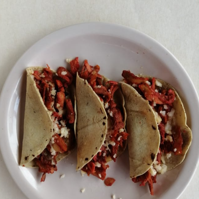 Machetito con carne al pastor