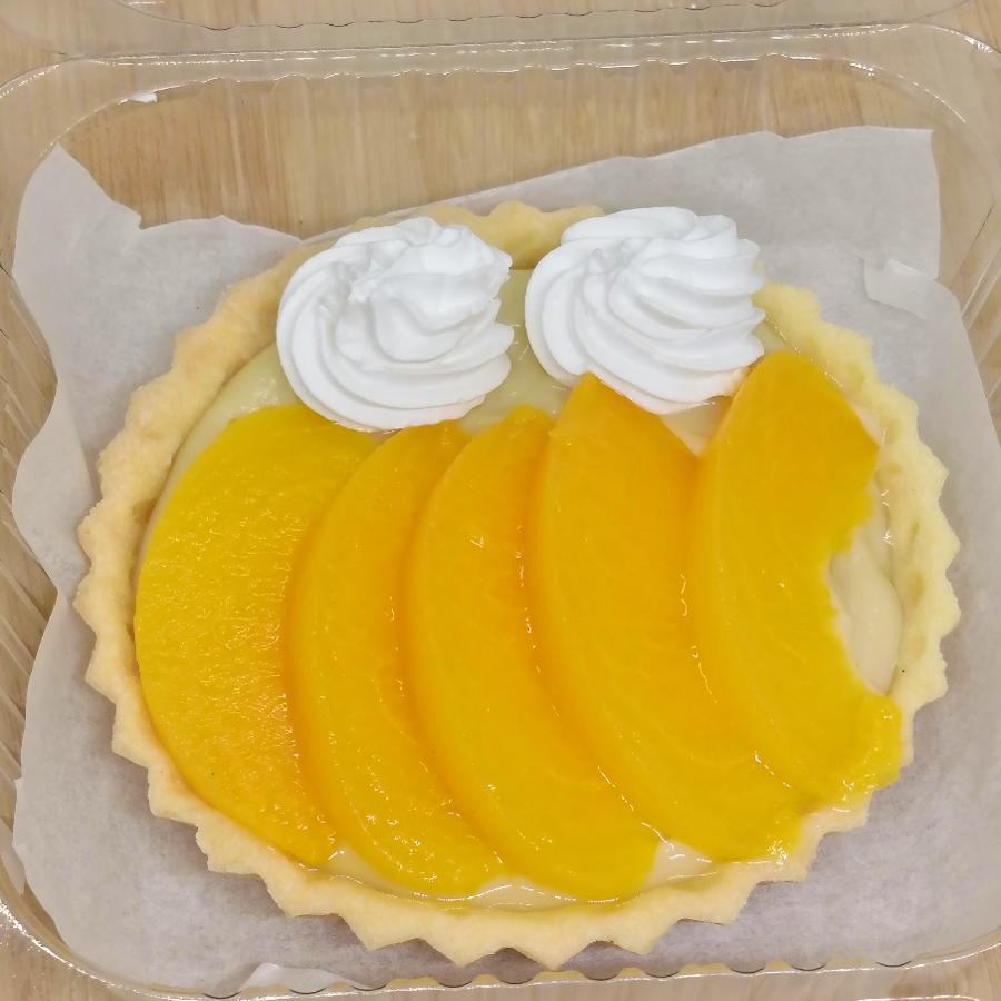 TARTALETA DE DURAZNO