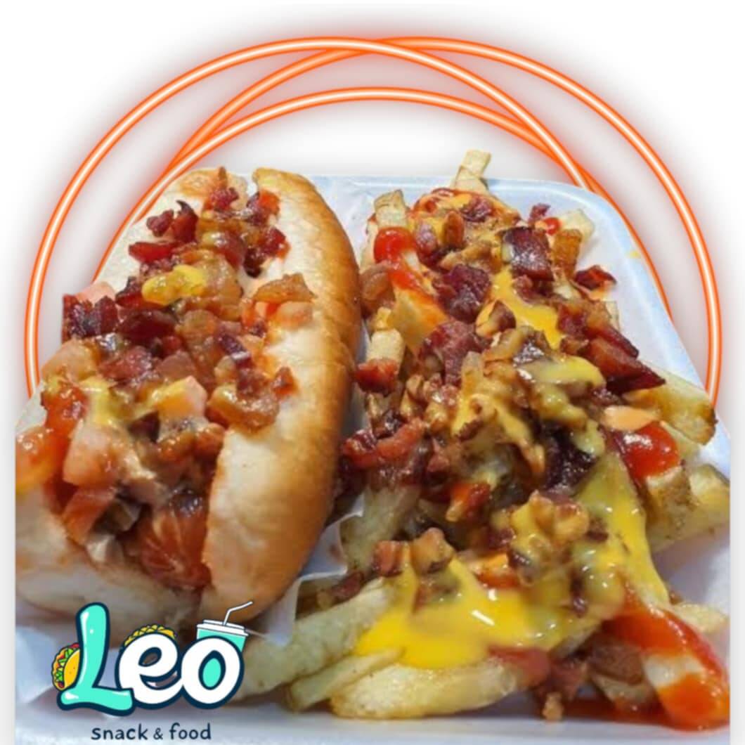 Hot Dog Clasico con Papas
