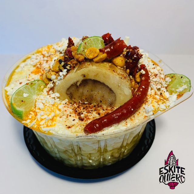 Esquites con Tuétano