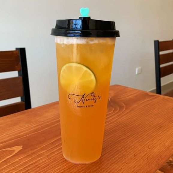 Passion fruit honey lemon tea
