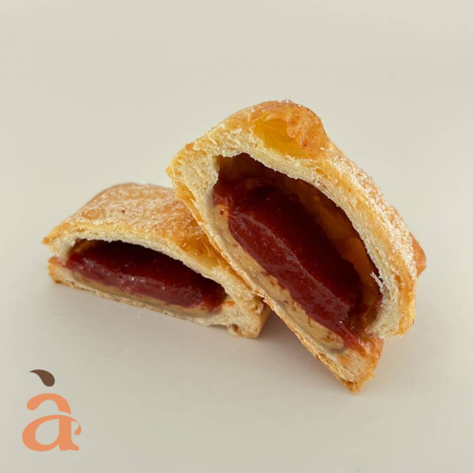 Pastel guayaba y queso