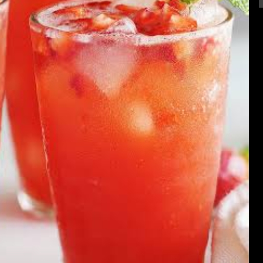 Agua de Fresa Natural 1 Litro