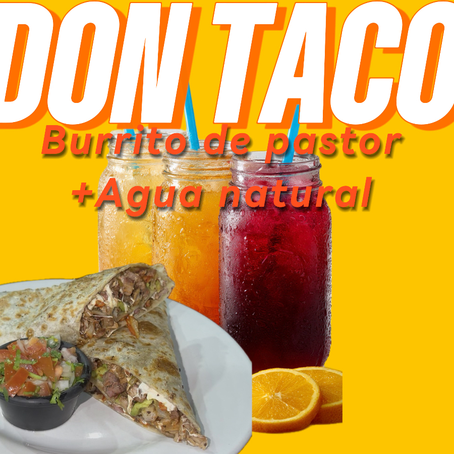 COMBO BURRITO (pastor)