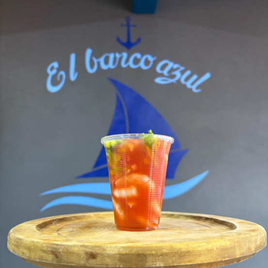 Coctel de Camarón con Pulpo Mediano