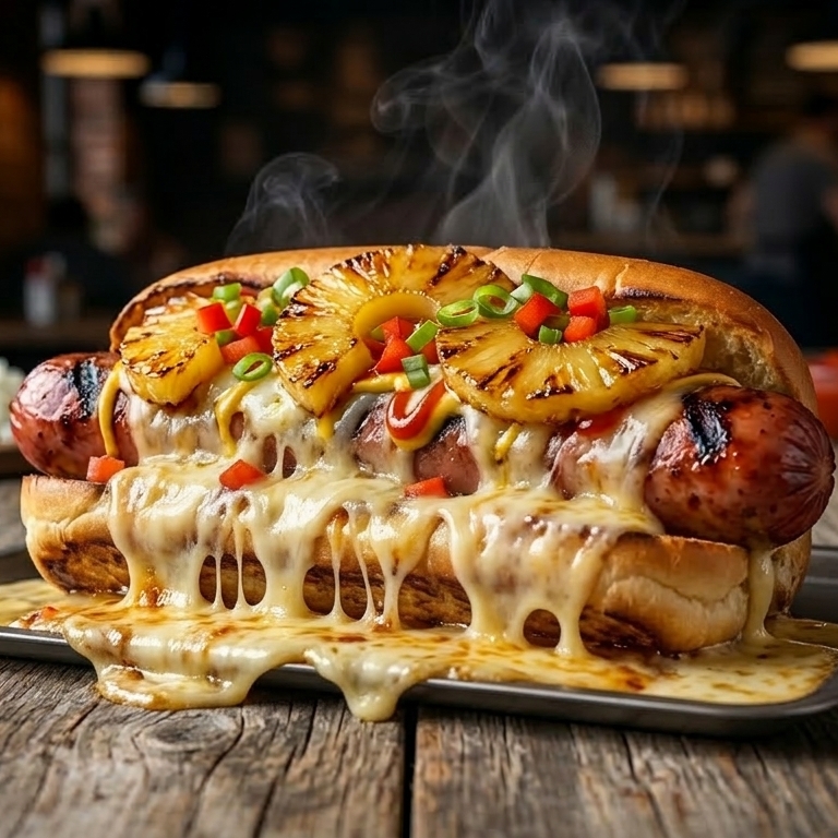 Hot-dog Hawaino