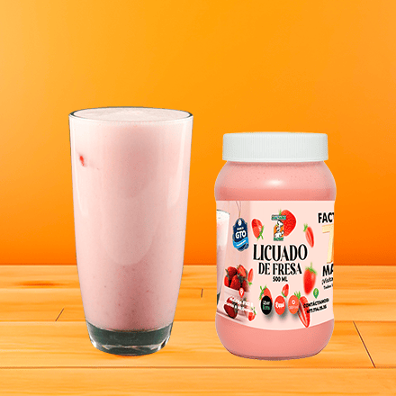 Licuado de Fresa