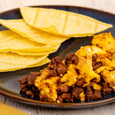 Huevos con Chorizo