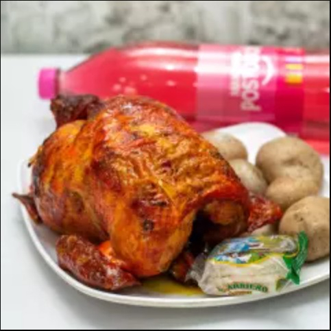 Combo Promo Didi 1 Pollo Asado Bebida Plátano