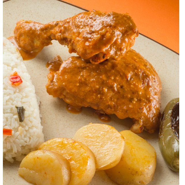 1/4 DE POLLO