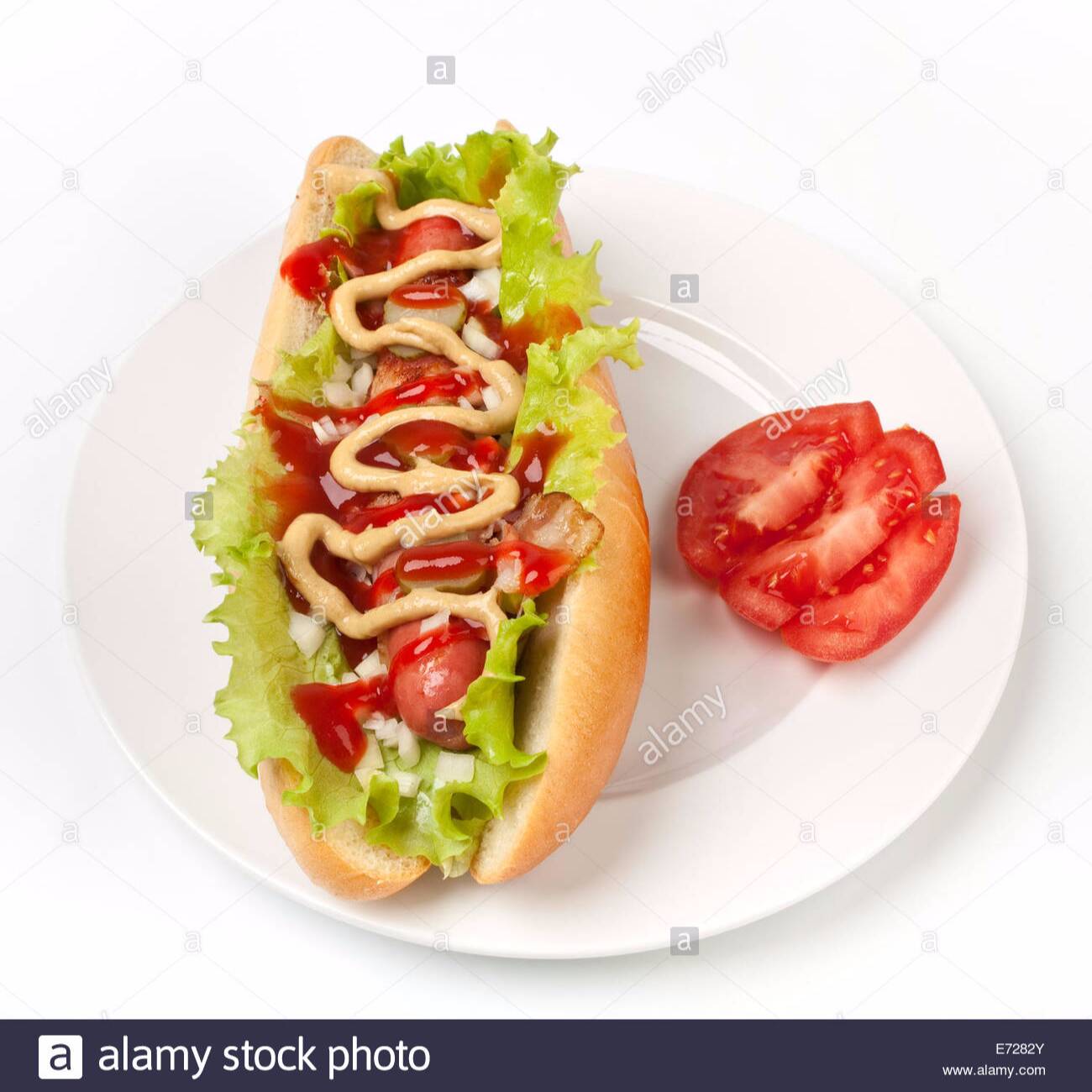 Hotdog Supremo con Papas