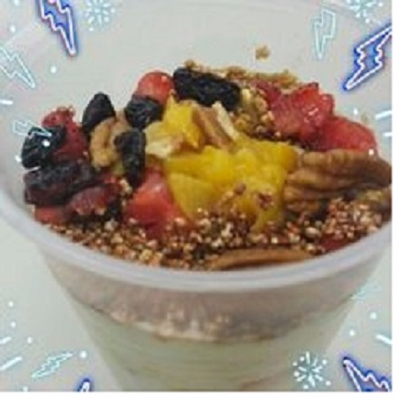 Escamocha con Yogurt