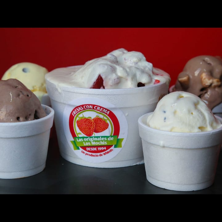 Fresas Chicas con Nieve