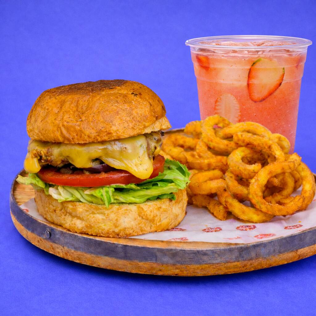 Combo Paphamburguesa de Res