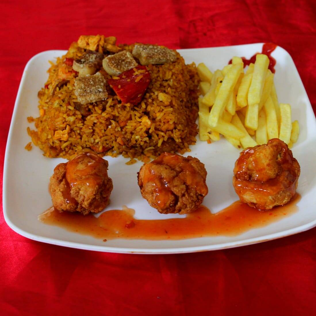 Combo Pollo a la Naranja (Personal)