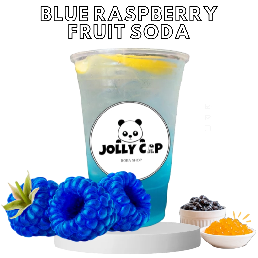Blue Raspberry (Fruit soda)