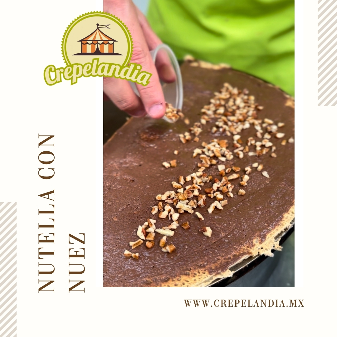 Crepa Con Nutella Y Nuez