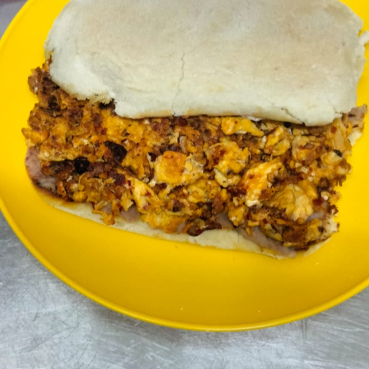 Torta de Huevo con Chorizo