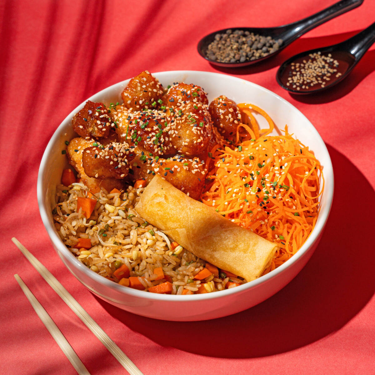Bowl Pollo Agridulce