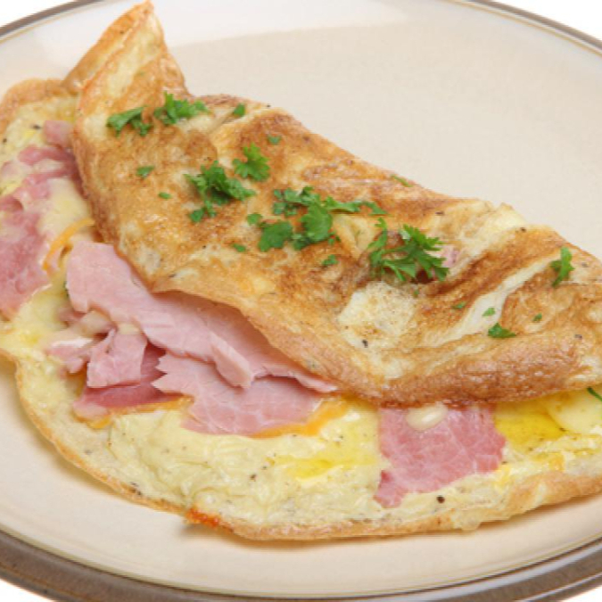 Paquete del omelette
