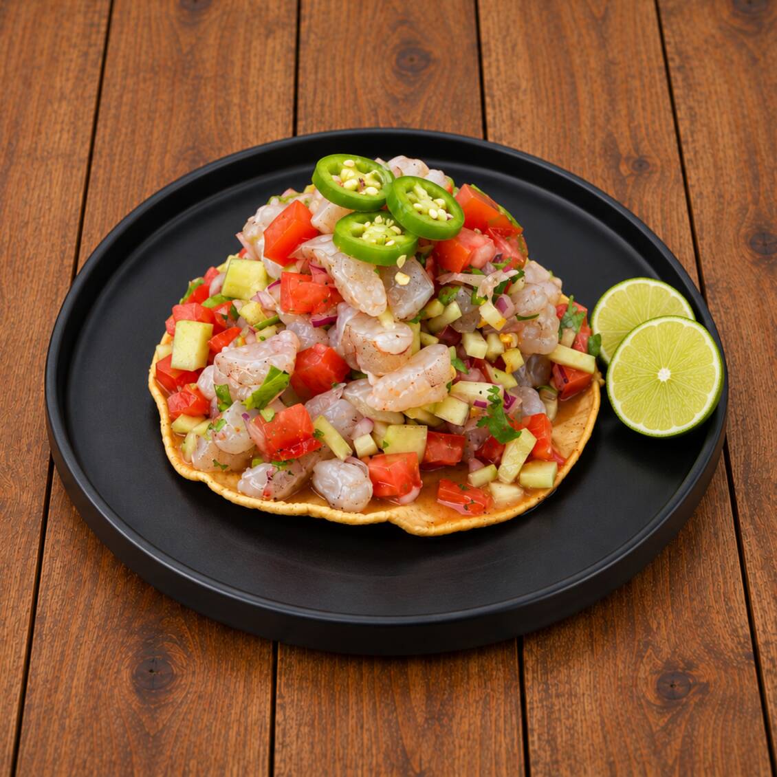 Ceviche de Camarón al Instante