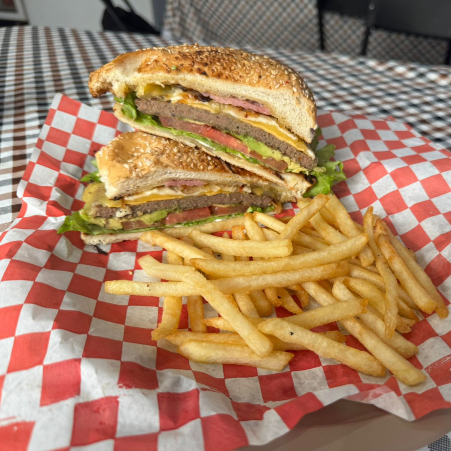 Hamburguesa 3 Quesos