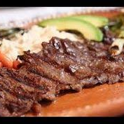 bistec de res asado