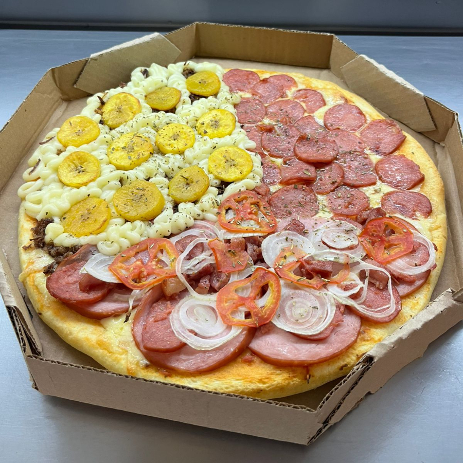 PIZZA GRANDE 3 SABORES 9 FATIAS