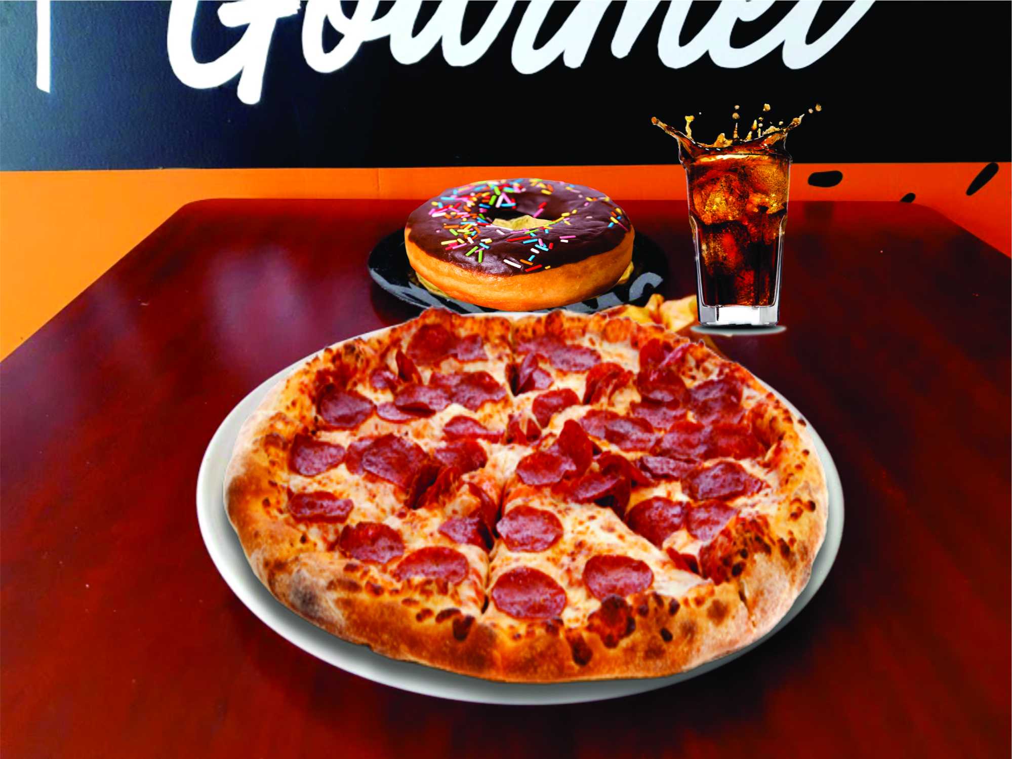Pizza + Papas Gajo