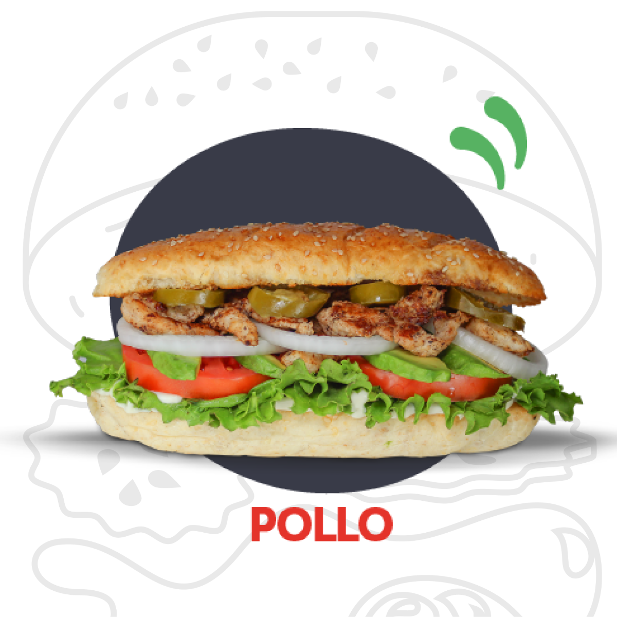 Baguette Pollo