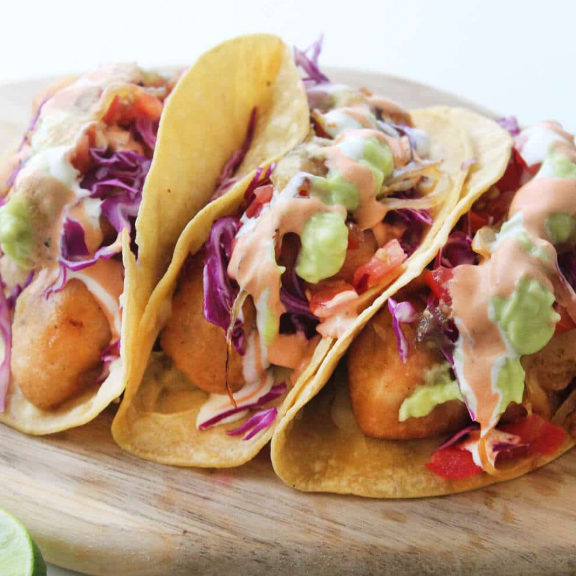 Taco de Pescado Capeado