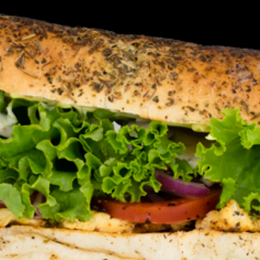 Baguette tiras de pechuga empanizada