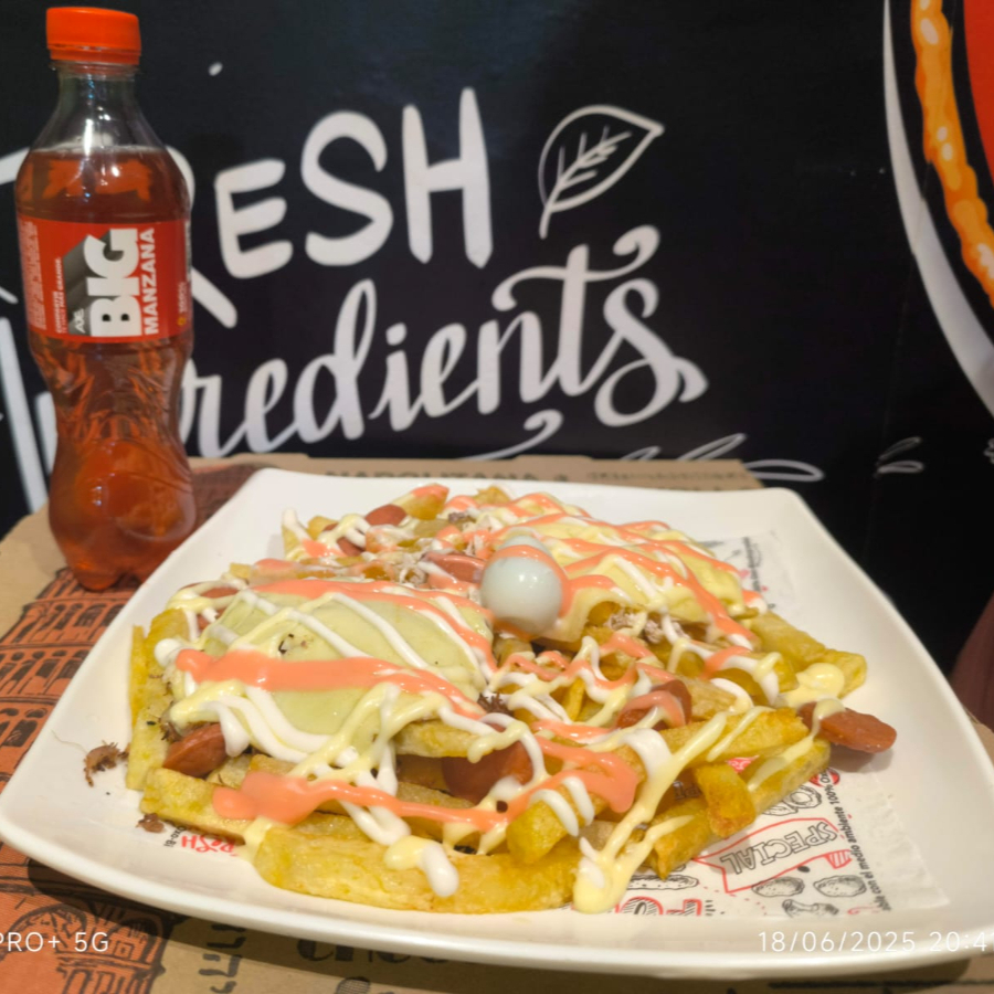 Salchi MIxto + Gaseosa 500 ml