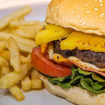 Hamburguesa con Papas