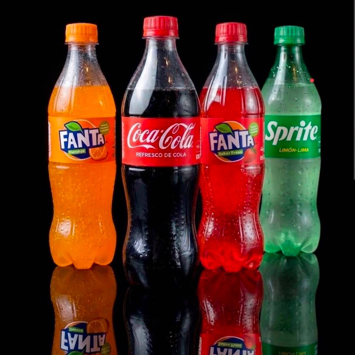 Refrescos de Sabor y Coca Cola de 600 Ml