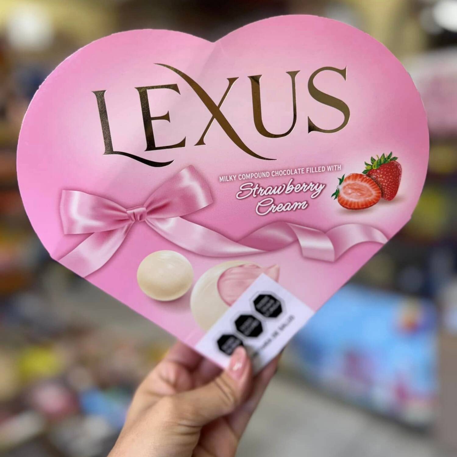 Lexus Corazon Fresas con Crema ❤️🍫