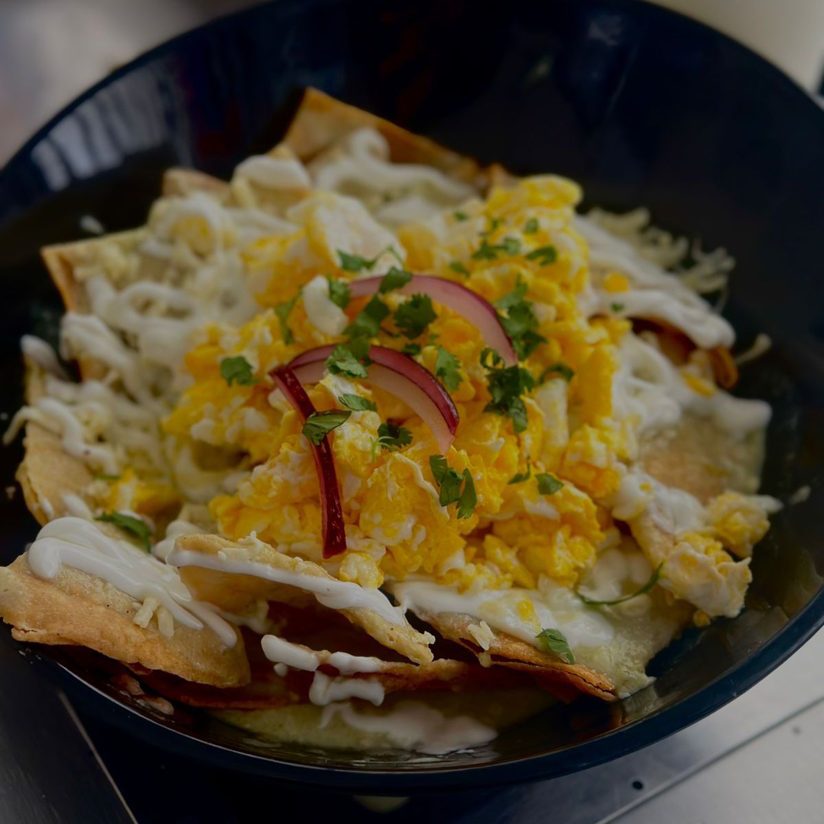 Chilaquiles con Huevo