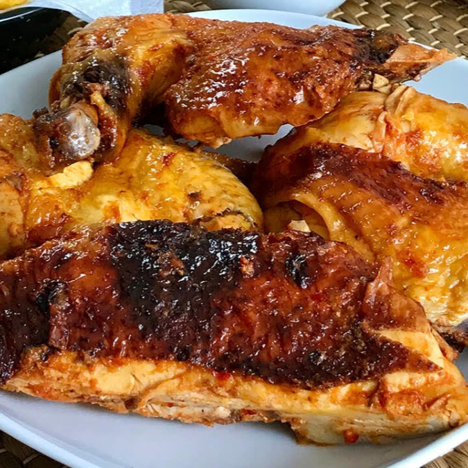 Pollo entero para compartir en familia 8 piezas