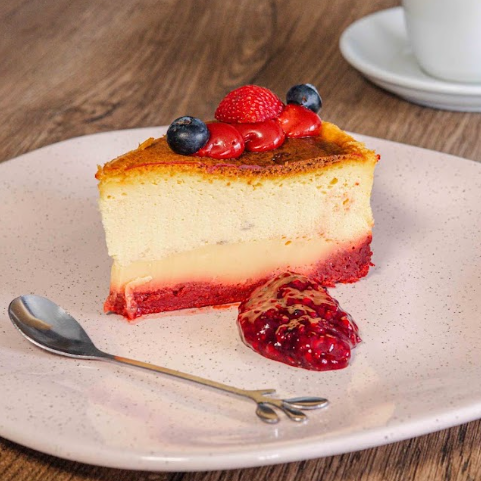 Cheesecake Horneado Frutos Rojos