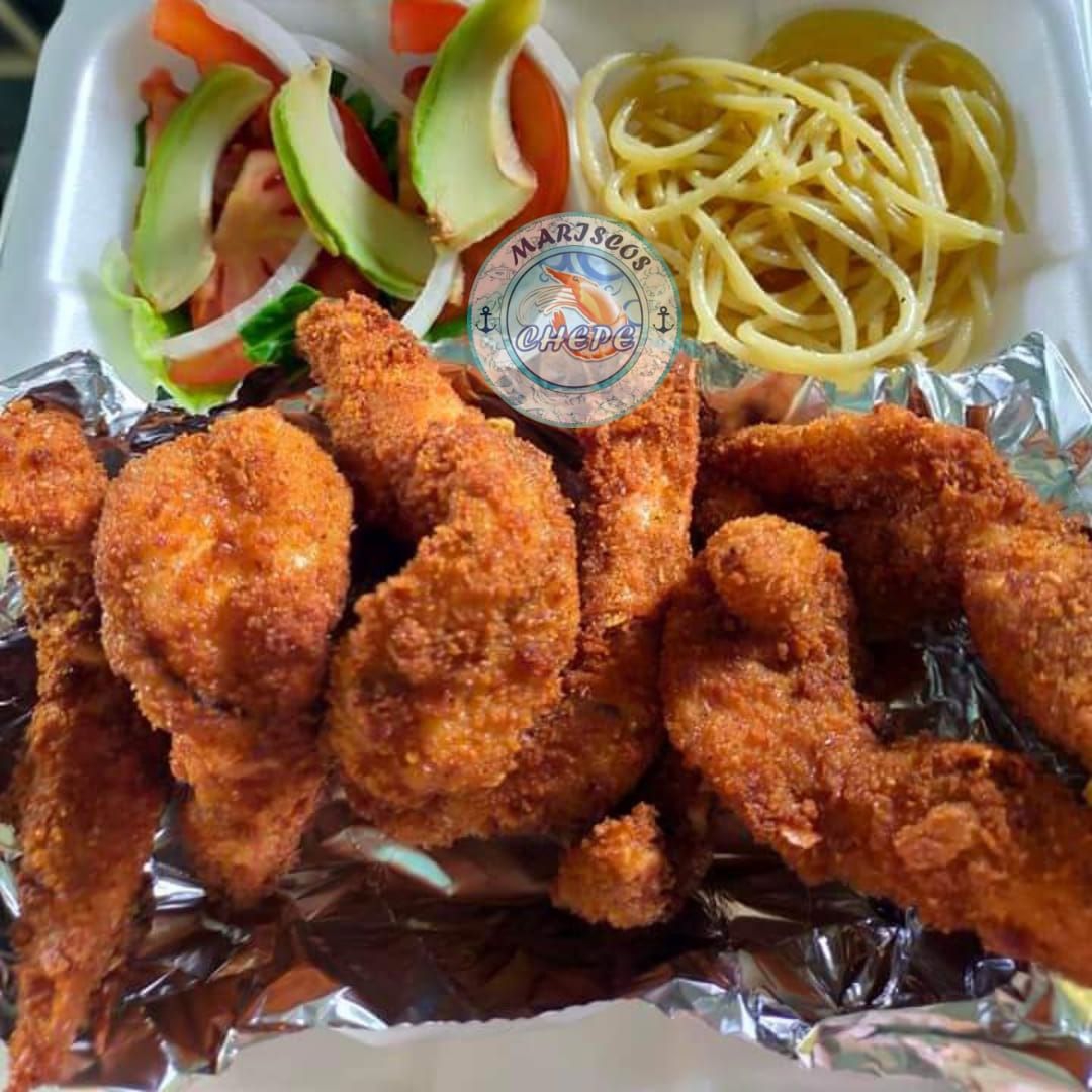 Camarones Empanizados