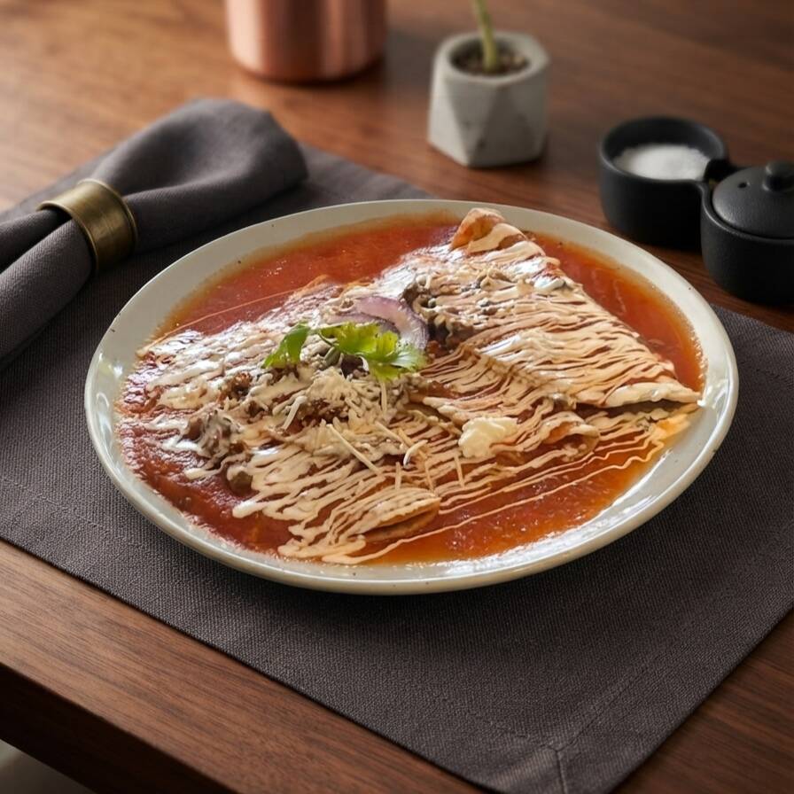 Enchiladas de Pollo
