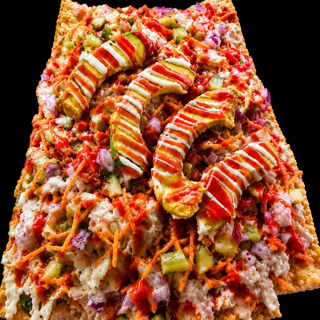 Chicharrón Preparado con Ceviche de Sierra