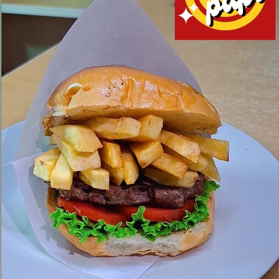 Hamburguesa Clásica + Chicha