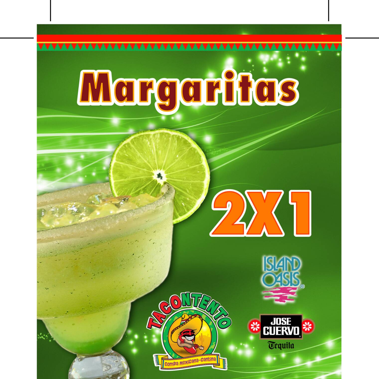 2 X 1 Margarita