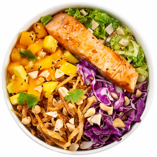 Ensalada Mahalo (Salmón)