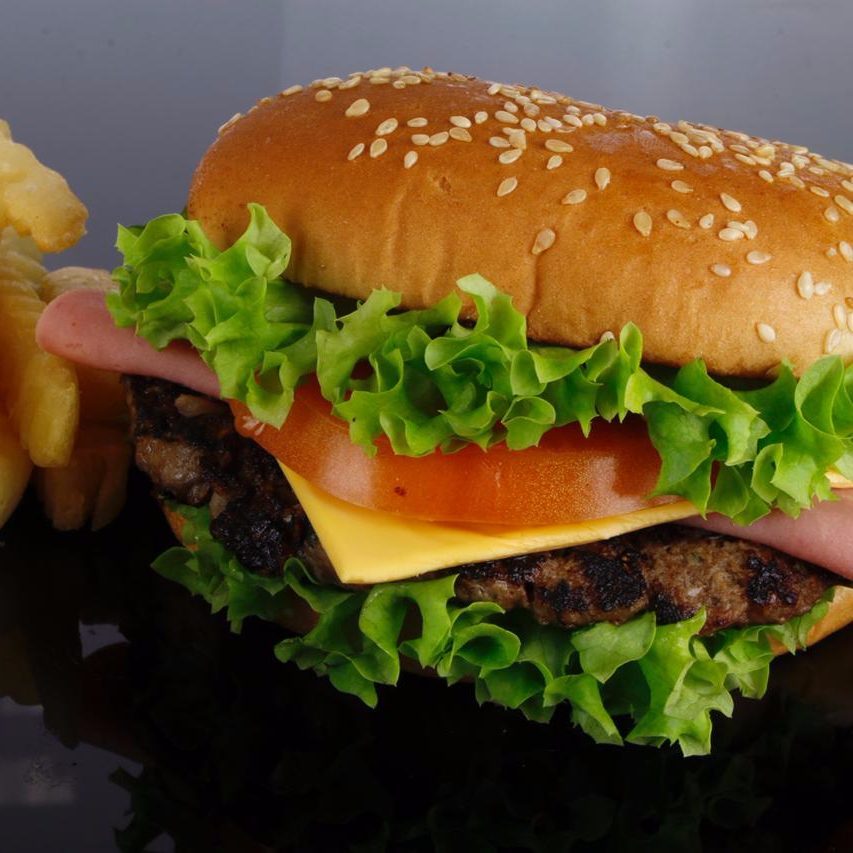 Hamburguesa Hawaiana de Res