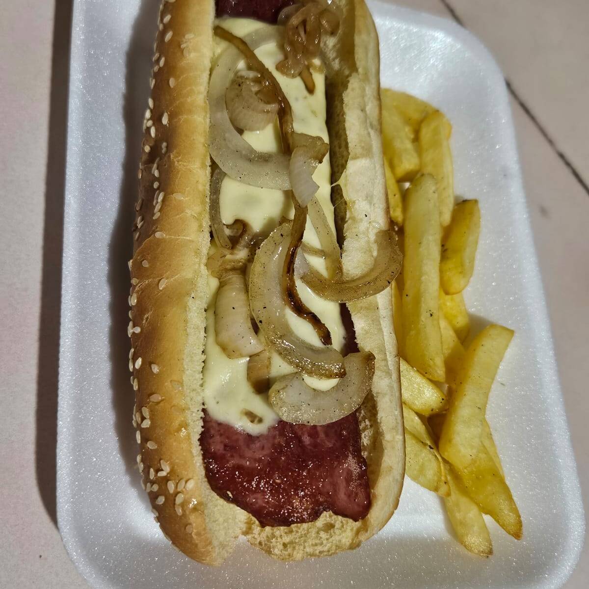 Dogo tocino crujiente