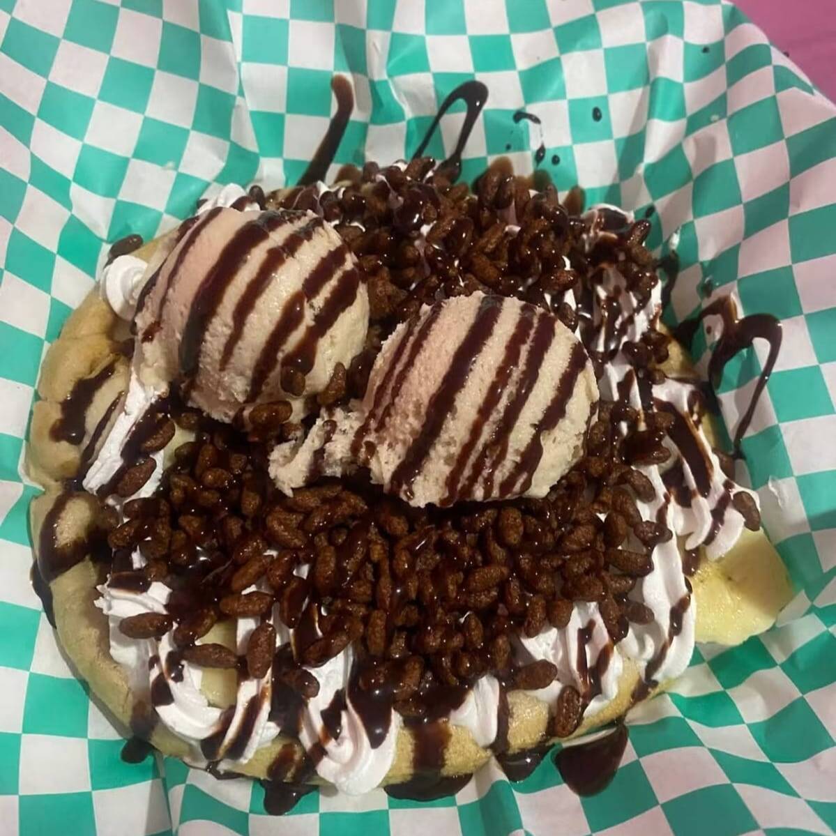 waffle helado