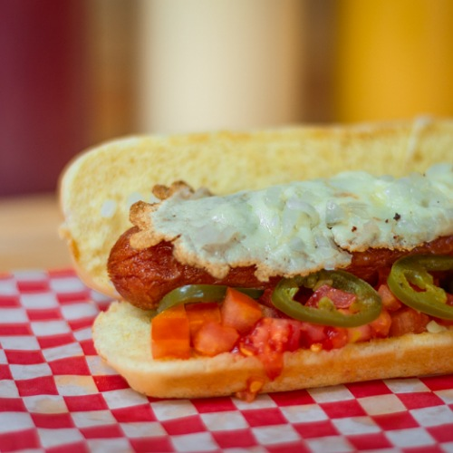 Hot Dog con Queso