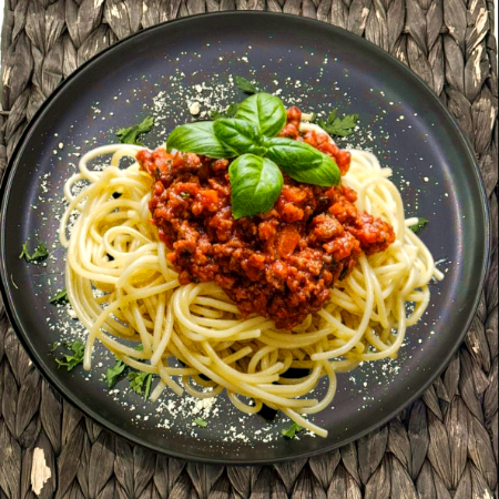 ESPAGUETI BOLOGNESA CLASICA